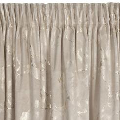 Zasłona gotowa na taśmie RAJA 140x270 Eurofirany beżowy