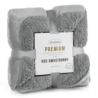 Koc narzuta TEDY Eurofirany srebrny