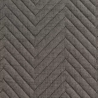 Narzuta dekoracyjna LEN 200x220 popielaty