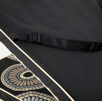 Poduszka na krzesło GARDEN 43x43x4 Eurofirany czarny