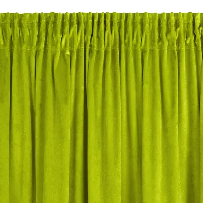 Zasłona gotowa na taśmie PIERRE 140x300 Pierre Cardin Eurofirany oliwkowa
