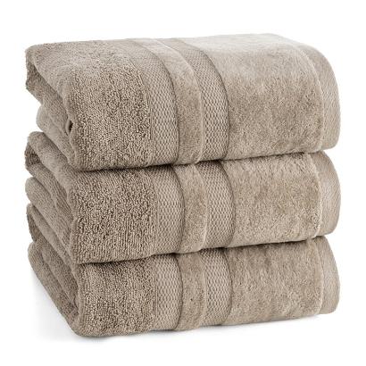 Ręcznik bawełniany PORTO 30x50 Eurofirany beżowy puszysty i chłonny