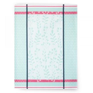 Ścierka kuchenna bawełna egipska 50x70 wzór Flora miętowa