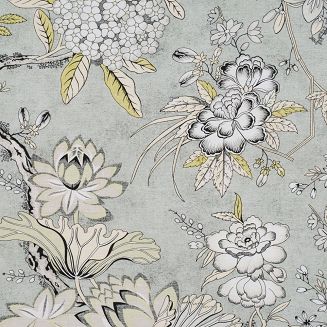 Pościel satynowa SPRING 220x200 Eurofirany jasnostalowy