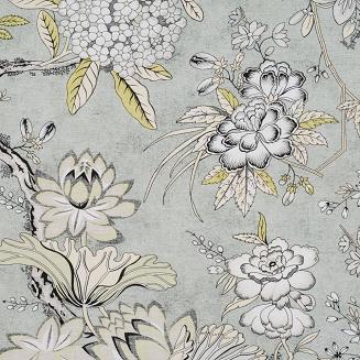 Pościel satynowa SPRING 220x200 Eurofirany jasnostalowy