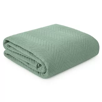 Narzuta dekoracyjna LEN 200x220 zielony