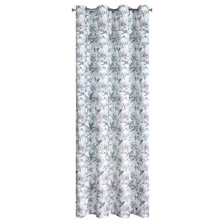 Zasłona gotowa na przelotkach BEVERLY 140x250 Eurofirany biały