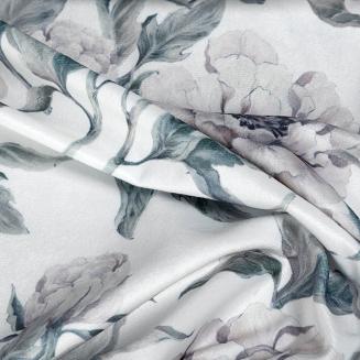 Zasłona gotowa na przelotkach BEVERLY 140x250 Eurofirany biały