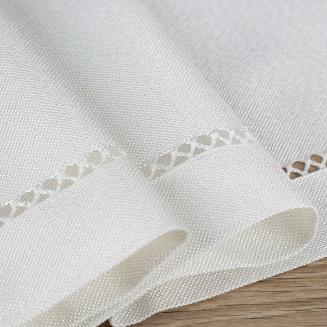 Obrus dekoracyjny EMILY 140x220 Eurofirany biały