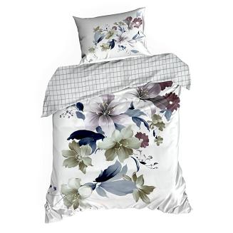 Pościel z makosatyny SOFIA 160x200 Eurofirany biały