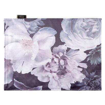 Komplet 4 szt. dwustronnych podkładek VELVET7 30x40 Eurofirany fioletowy