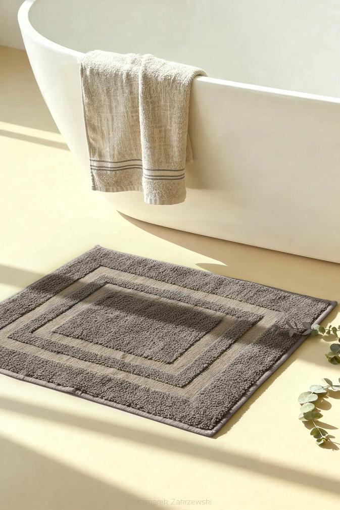 Dywanik łazienkowy bawełniany Ravo 50x70 taupe
