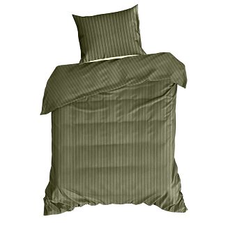 Pościel satynowa VERA 220x200 Eurofirany oliwkowy