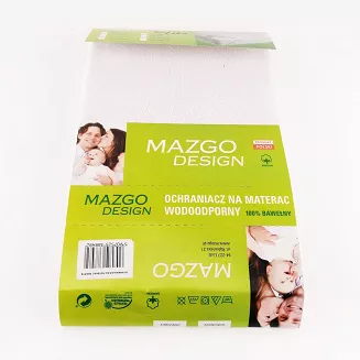 Wodoodporny ochraniacz na materac frotte 200x220 Mazgo