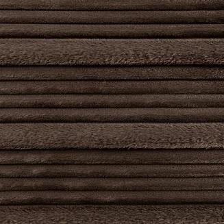 Koc narzuta NINA 150x200 Eurofirany ciemnobrązowy