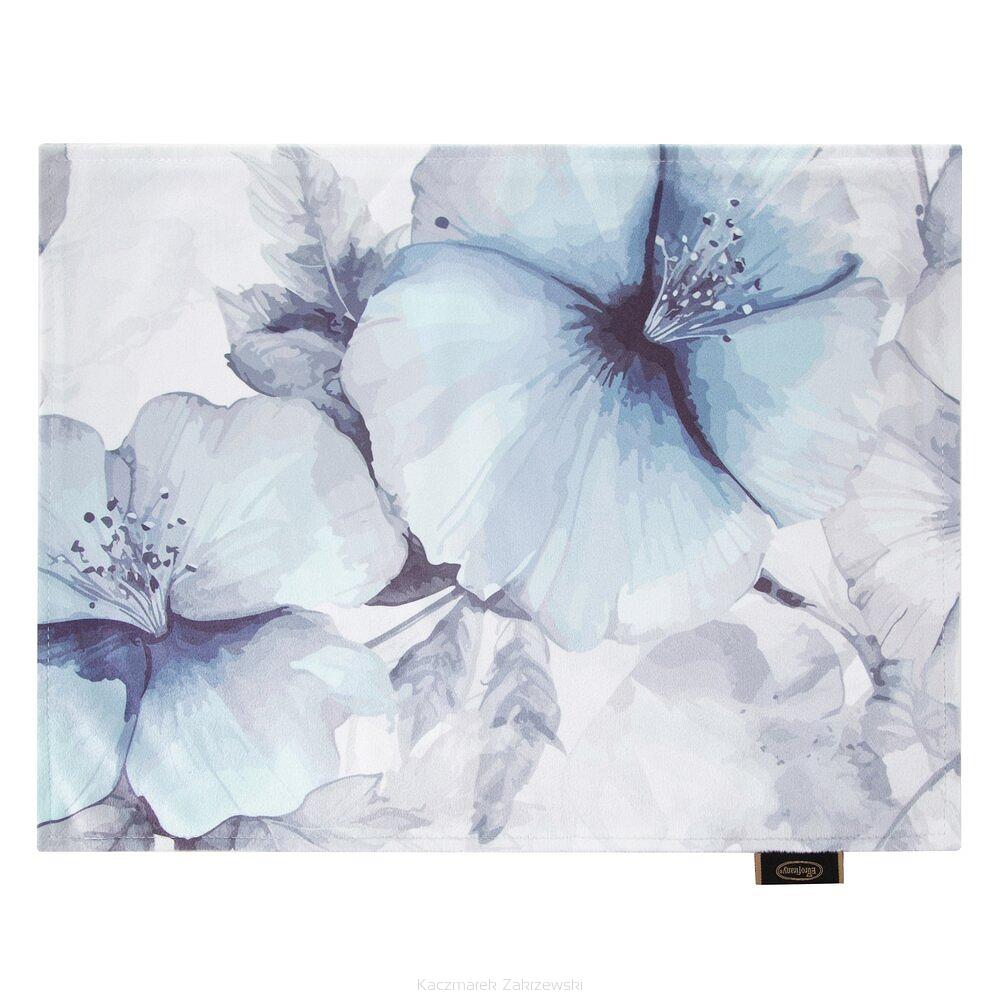 Obrus dekoracyjny VELVET 30x40 Eurofirany kremowy