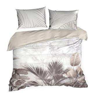 Pościel satynowa PREMIUM23 220x200 Eurofirany kremowy