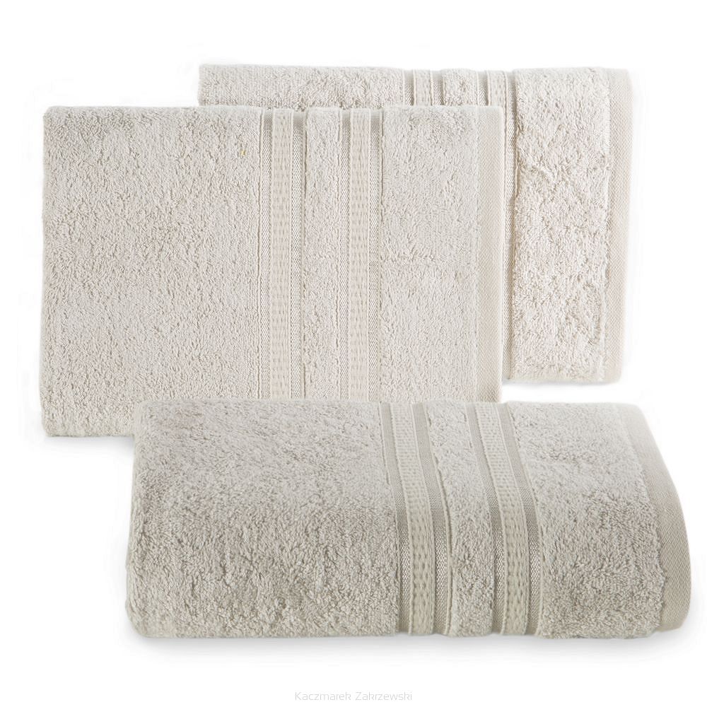 Ręcznik bawełniany MILA 70x140 Eurofirany beżowy