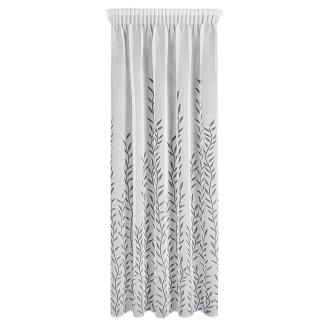 Zasłona gotowa na taśmie GLORI 140x270 Eurofirany biały