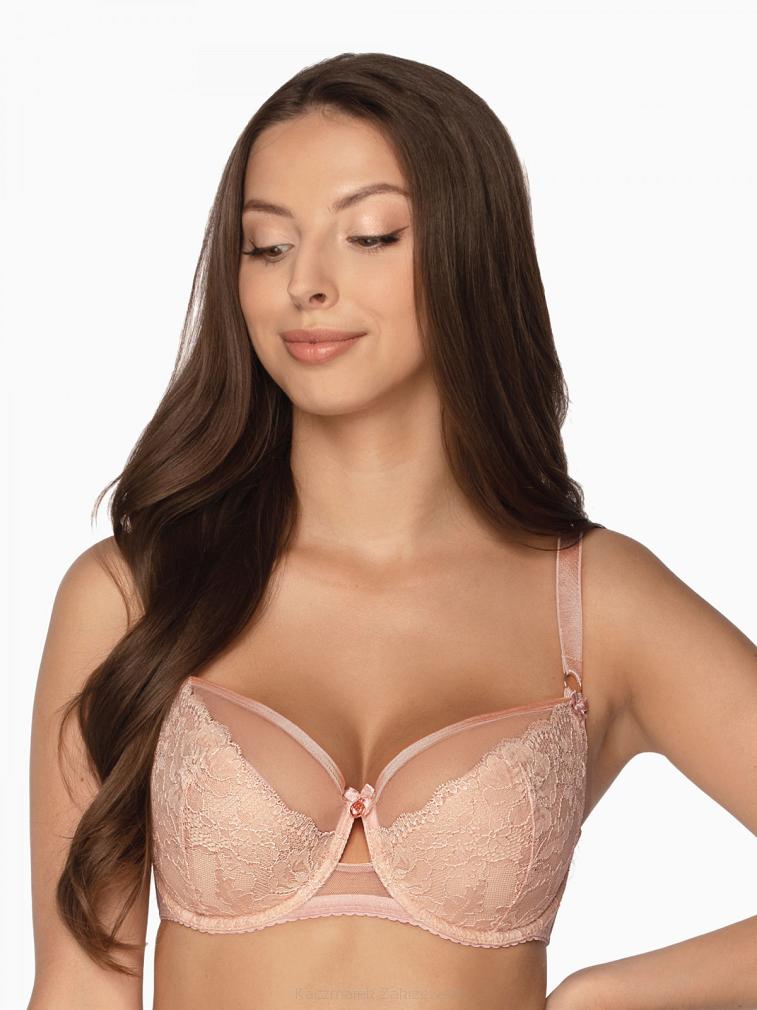 Biustonosz GAIA Semi-Soft Amelia 1192 półusztywniany różowy