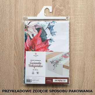 SZKOTI Obrus NINA WODOODPORNA, 140x220cm, kolor 002 zielony  P00031/KSP/C02/140220/1