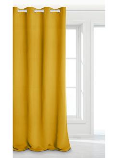Musztardowa Zasłona Zaciemniająca Blackout 140x250 HOLD