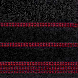 Ręcznik bawełniany AMANDA 50x90 Eurofirany czarny