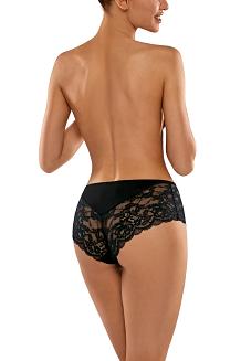 Figi damskie z koronką Babell kod 136 czarne