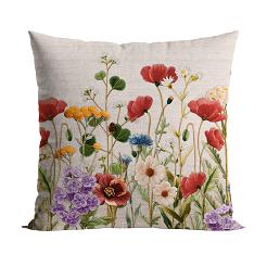 MILLY Z EFEKTEM WYSZYWANIA Poszewka dekoracyjna ADA 40x40cm kolor 004 beżowy P00385/POP/004/040040/1