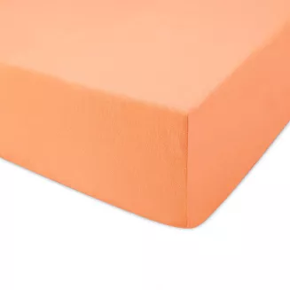 Prześcieradło jersey z gumką 200x220 Darymex morelowe