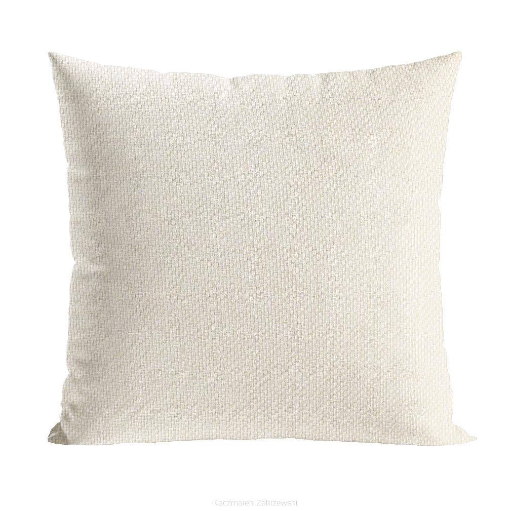 Poszewka dekoracyjna MOLLY 40x40 strukturalna kremowa