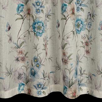 Zasłona gotowa na przelotkach IVY 140x250 Eurofirany naturalny