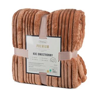 Koc narzuta NINA 220x200 Eurofirany beżowy