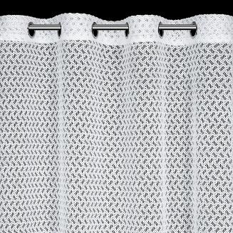 Firana gotowa na przelotkach CINDY 140x250 Eurofirany biały