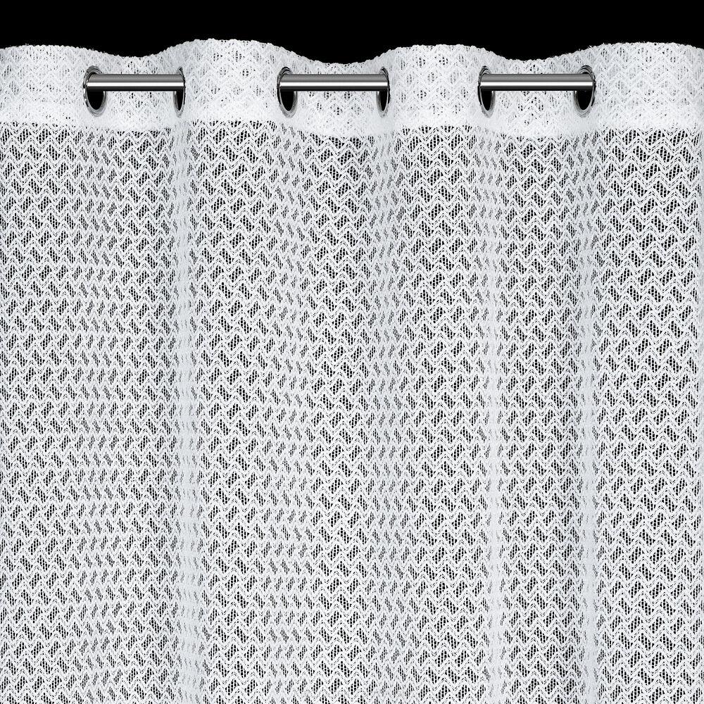 Firana gotowa na przelotkach CINDY 140x250 Eurofirany biały