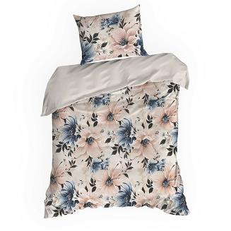 Pościel bawełniana SONIA 160x200 Eurofirany beżowy