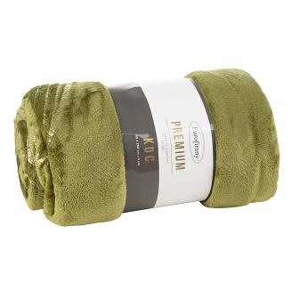 Koc narzuta BLANCA 150x200 Eurofirany oliwkowy