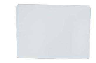 Prześcieradło bawełniane bez gumki 140x200 biały