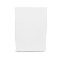 Prześcieradło bawełniane bez gumki 140x200 biały