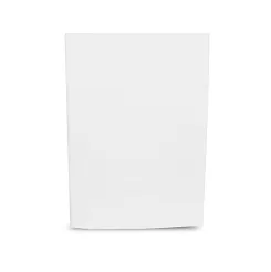 Prześcieradło bawełniane bez gumki 140x200 biały