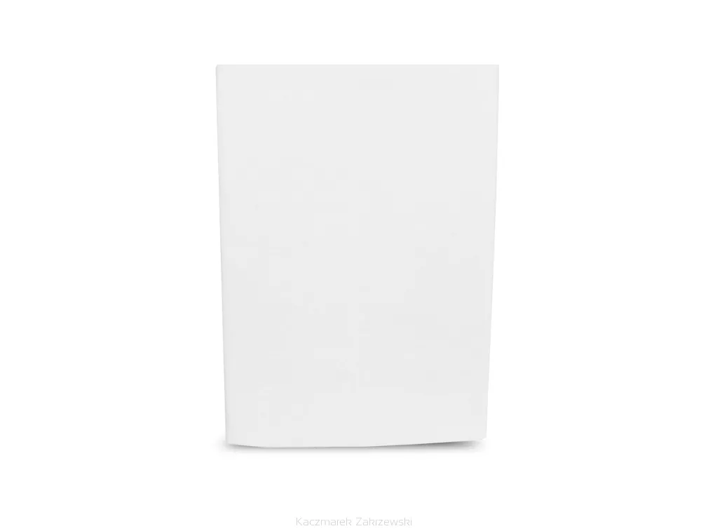 Prześcieradło bawełniane bez gumki 140x200 biały