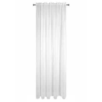 Firana gotowa na taśmie LUCY 140x270 Eurofirany biała