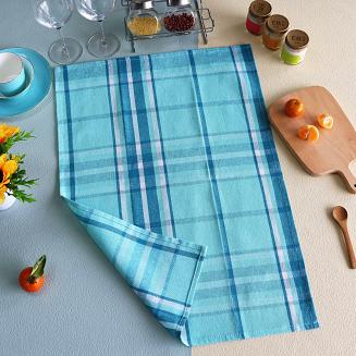 Bawełniana ścierka kuchenna 45x65 FAIR turkusowa