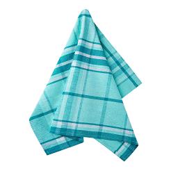 Bawełniana ścierka kuchenna 45x65 FAIR turkusowa