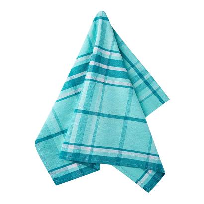 Bawełniana ścierka kuchenna 45x65 FAIR turkusowa