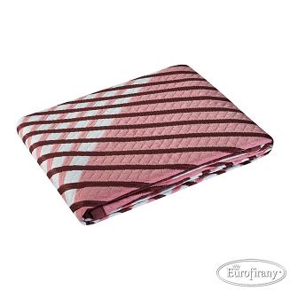 Narzuta MATTY 220x240 EUROFIRANY b+bordo złożona