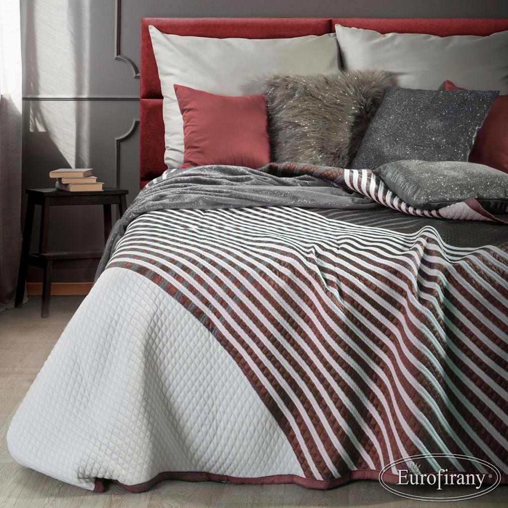 Narzuta MATTY 220x240 EUROFIRANY b+bordo