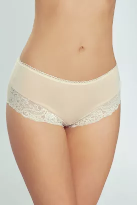 Figi damskie z koronką Venita Eldar beżowe