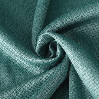 Zasłona gotowa na przelotkach AMARO 140x250 Eurofirany turkusowy