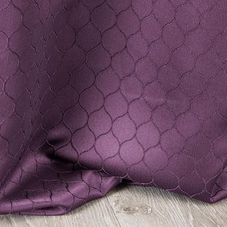 Zasłona gotowa na przelotkach RIVET 140x250 Eurofirany fioletowy